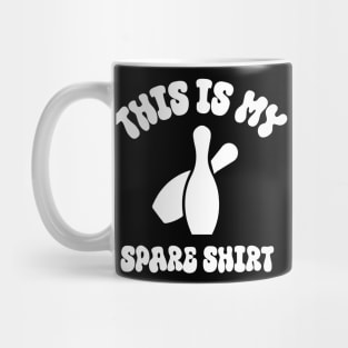 This Is My Spare shirt Bowling, Bowling Team Day,Bowling Lover Tee, Bowler Sports Gift Mug